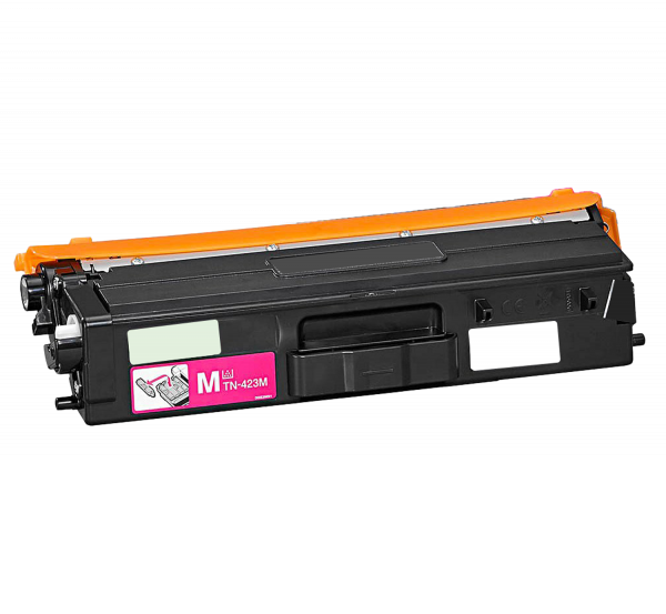 Aufbereiteter Brother TN423M Magenta Toner – Ca. 95 Prozent Originalteile | wiederverwendet